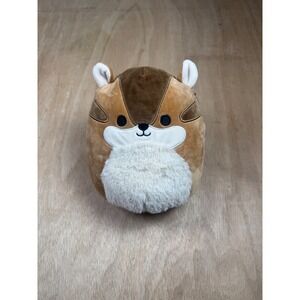 Squishmallows Melzie the Chipmunk 8 Inch Brown Tan Plush Stuffed Animal NWT